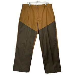 Cabela's Outdoor Gear Pant Men sz 38x28  Brown Hunting Heavy Duty Nylon‎